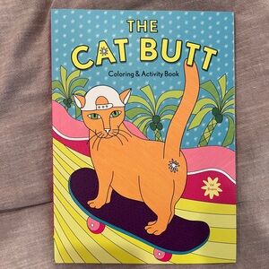 Cat Butt Coloring & Activity Book - Multicolor